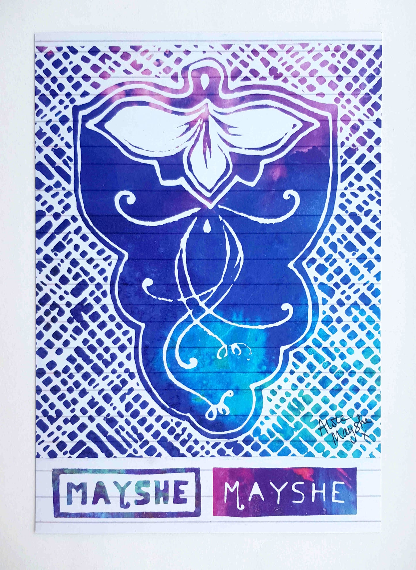 Lotus Flower Art Print (Autographed)