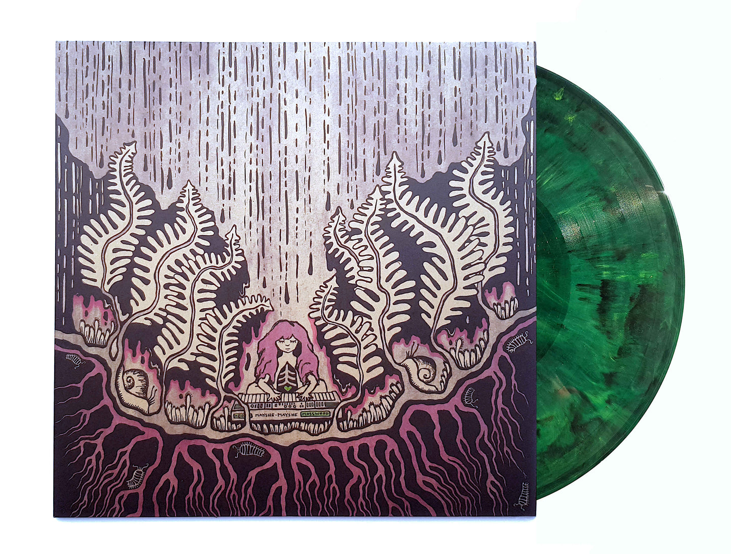 Mosswood Album Vinyl (marbled green edition) (Pre-order)