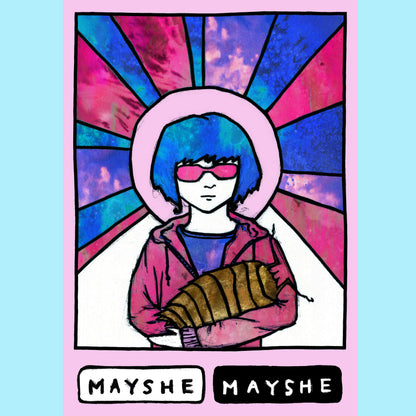 St Mayshe Art Print (Autographed)