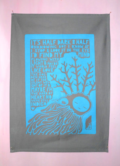 Indigo Tea Towel