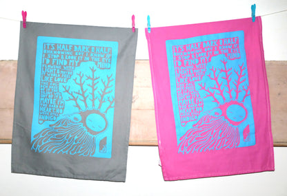 Indigo Tea Towel