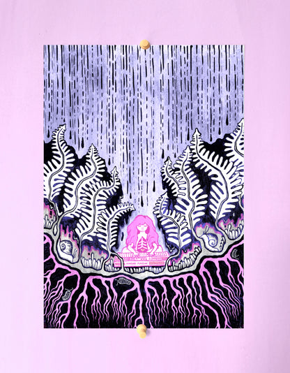 Mosswood signed A3 Poster + digital album