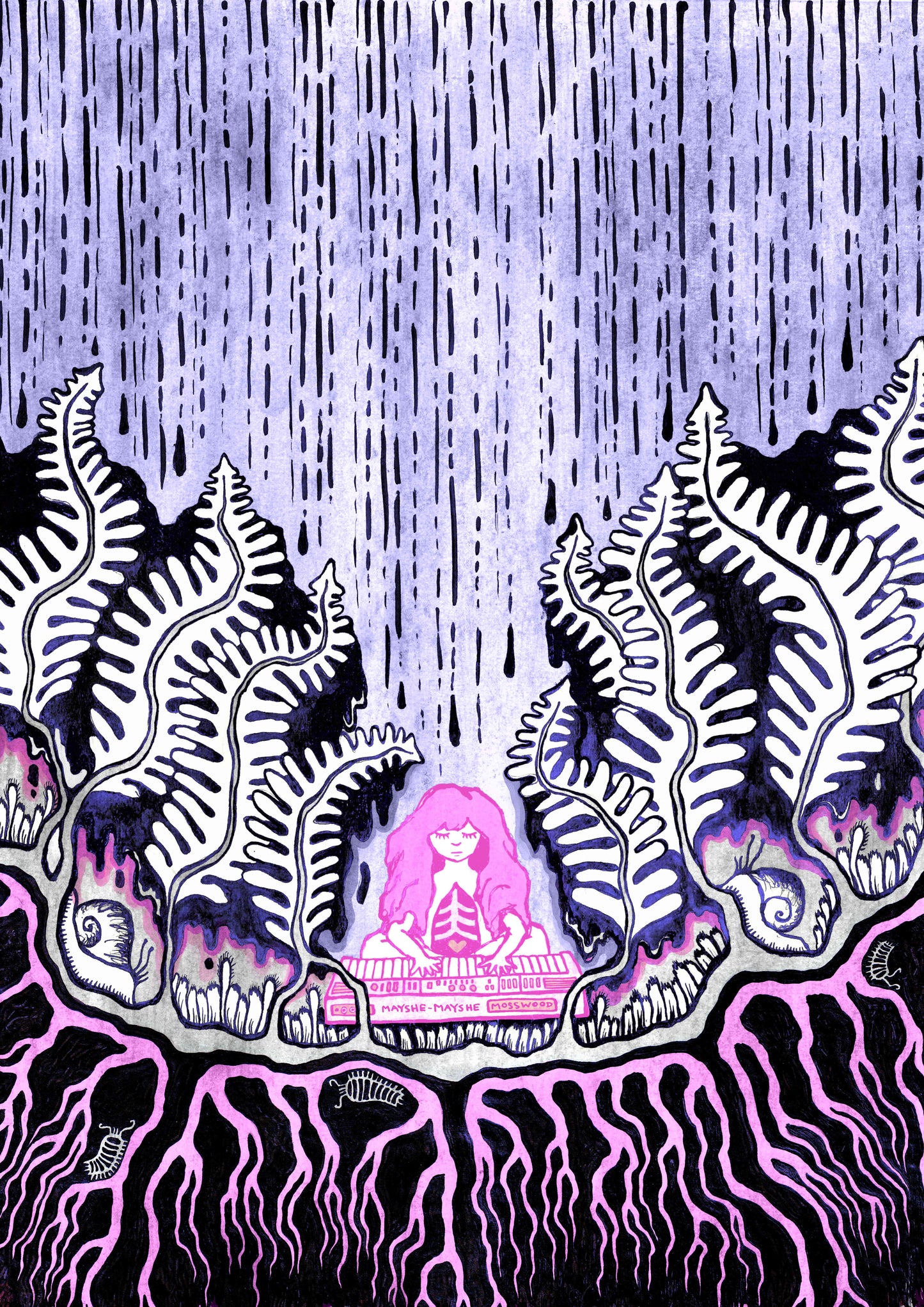 Mosswood signed A3 Poster + digital album