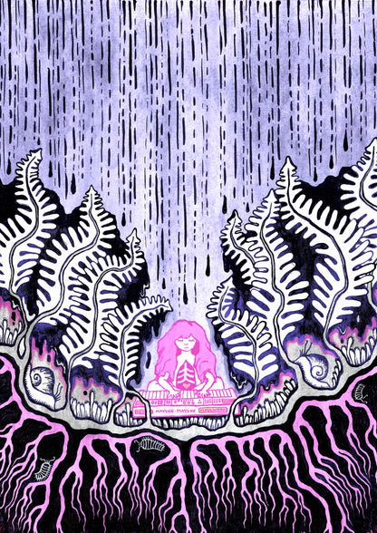 Mosswood signed A3 Poster + digital album