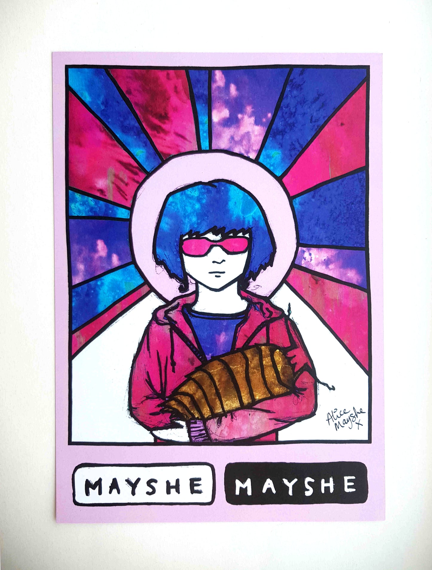 St Mayshe Art Print (Autographed)